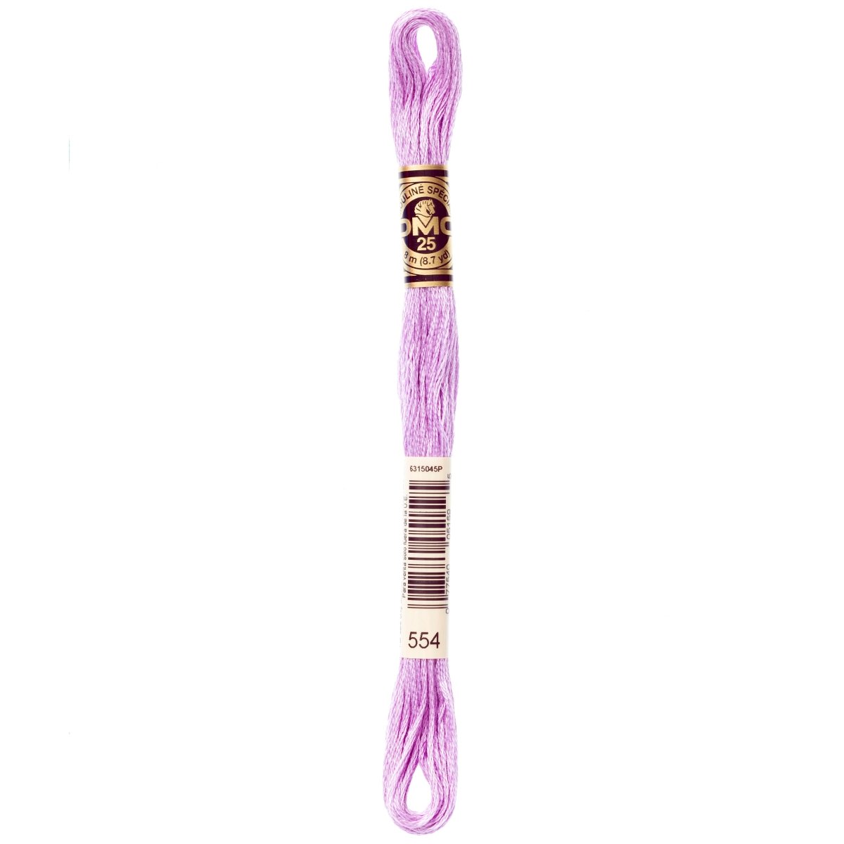 DMC 6 - Strand Cotton Embroidery Floss 8.7yd - 554 Light Violet - The Merri Artist - merriartist.com