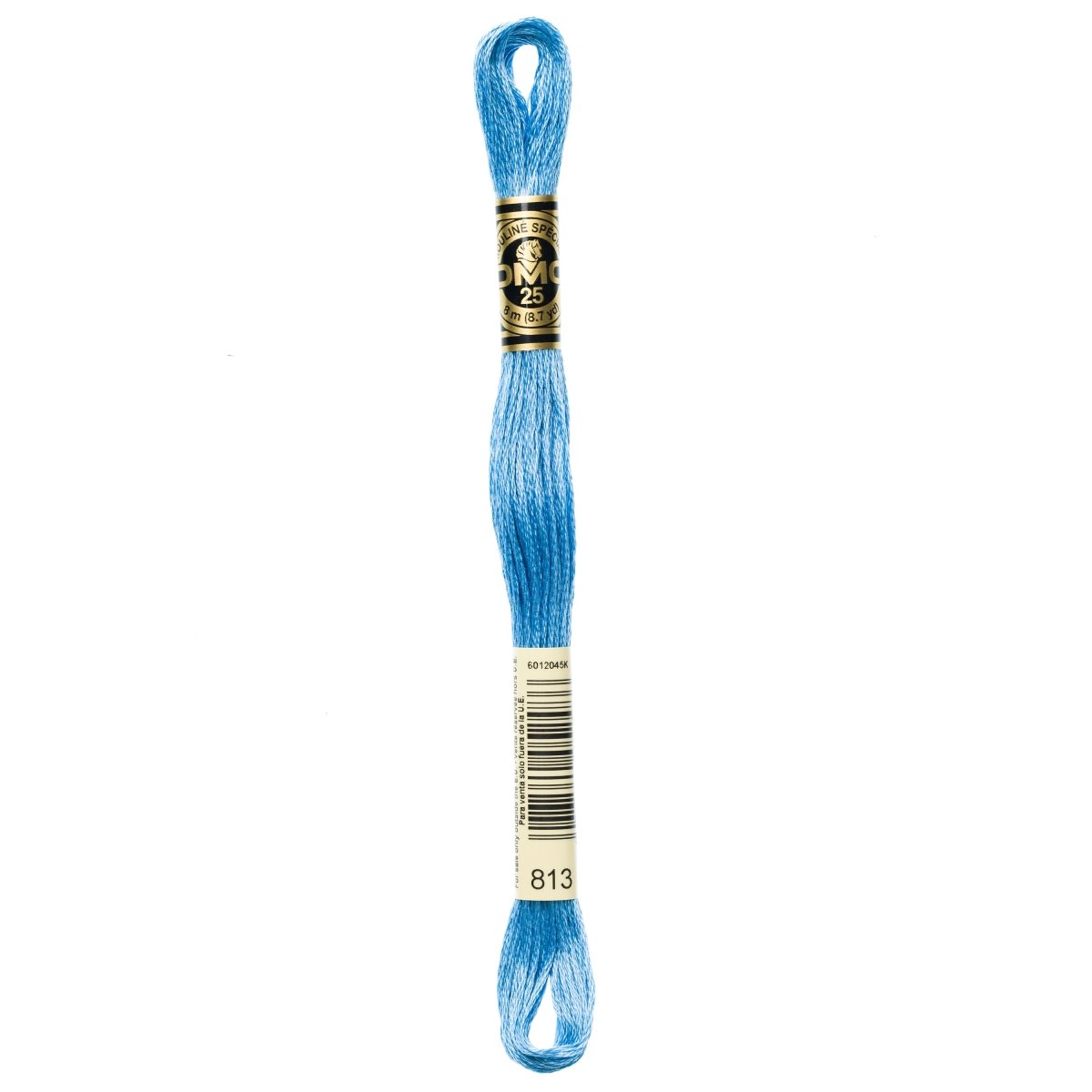 DMC 6 - Strand Cotton Embroidery Floss 8.7yd - 813 Light Blue - The Merri Artist - merriartist.com