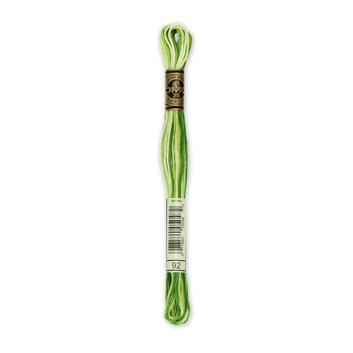 DMC 6 - Strand Cotton Embroidery Floss 8.7yd - 92 Variegated Avocado - The Merri Artist - merriartist.com