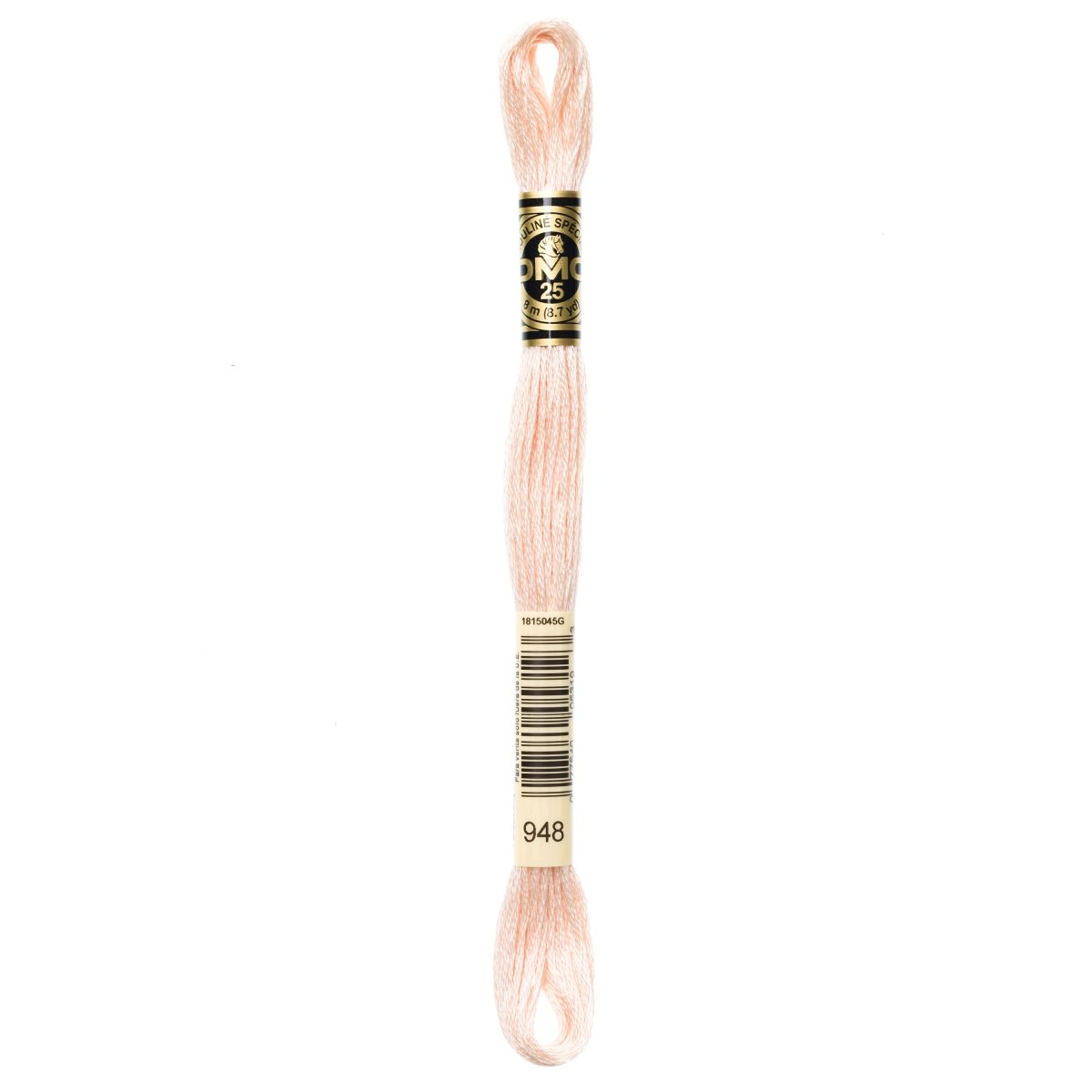 DMC 6 - Strand Cotton Embroidery Floss 8.7yd - 948 Very Light Peach Flesh - The Merri Artist - merriartist.com