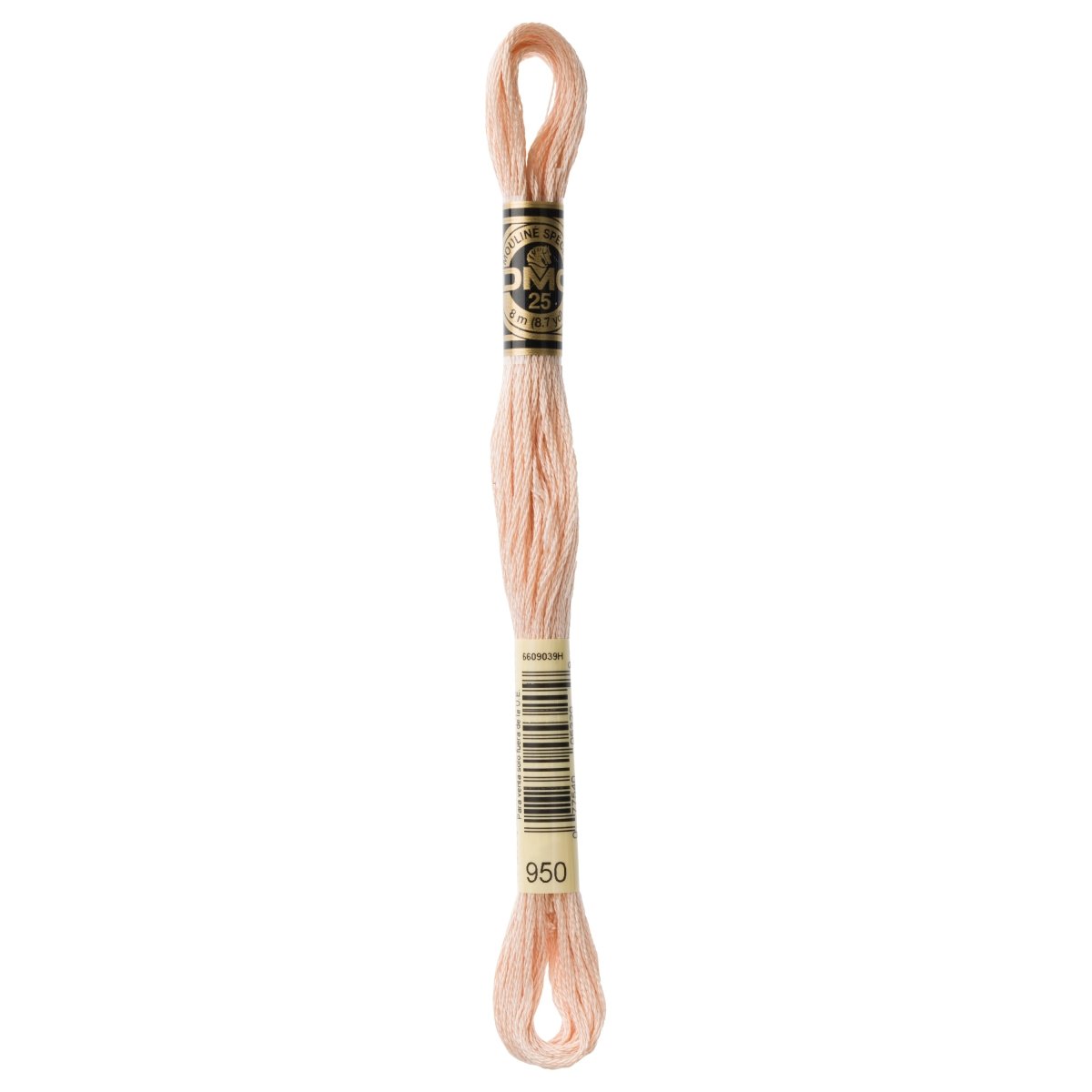 DMC 6 - Strand Cotton Embroidery Floss 8.7yd - 950 Light Desert Sand - The Merri Artist - merriartist.com