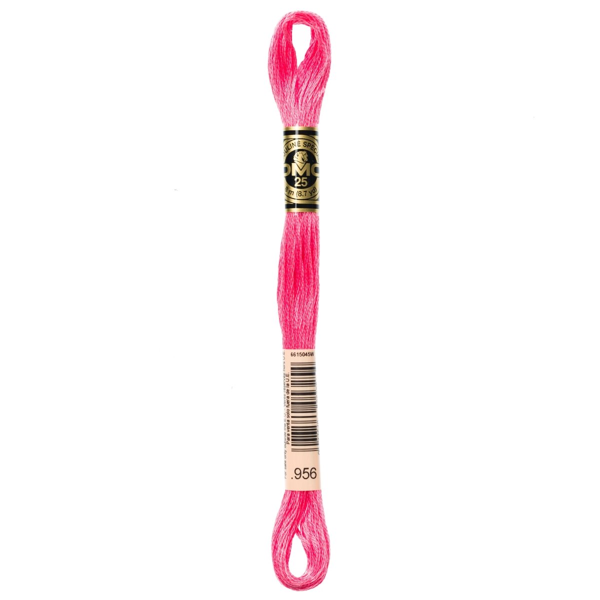 DMC 6 - Strand Cotton Embroidery Floss 8.7yd - 956 Geranium - The Merri Artist - merriartist.com