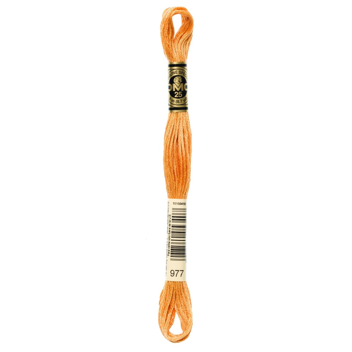 DMC 6 - Strand Cotton Embroidery Floss 8.7yd - 977 Light Golden Brown - The Merri Artist - merriartist.com