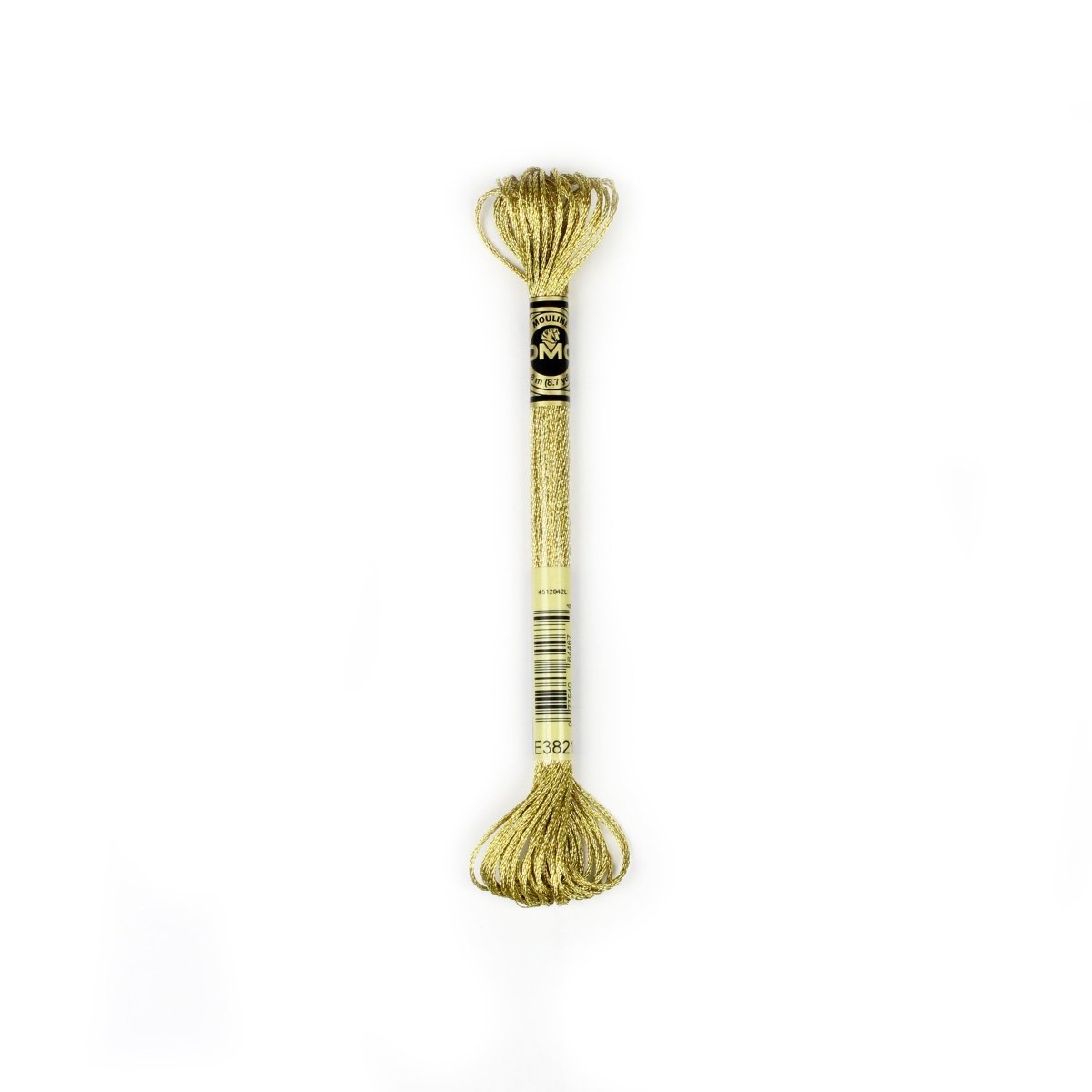 DMC Light Effects Embroidery Floss 8.7yd - E3821 Light Gold - The Merri Artist - merriartist.com