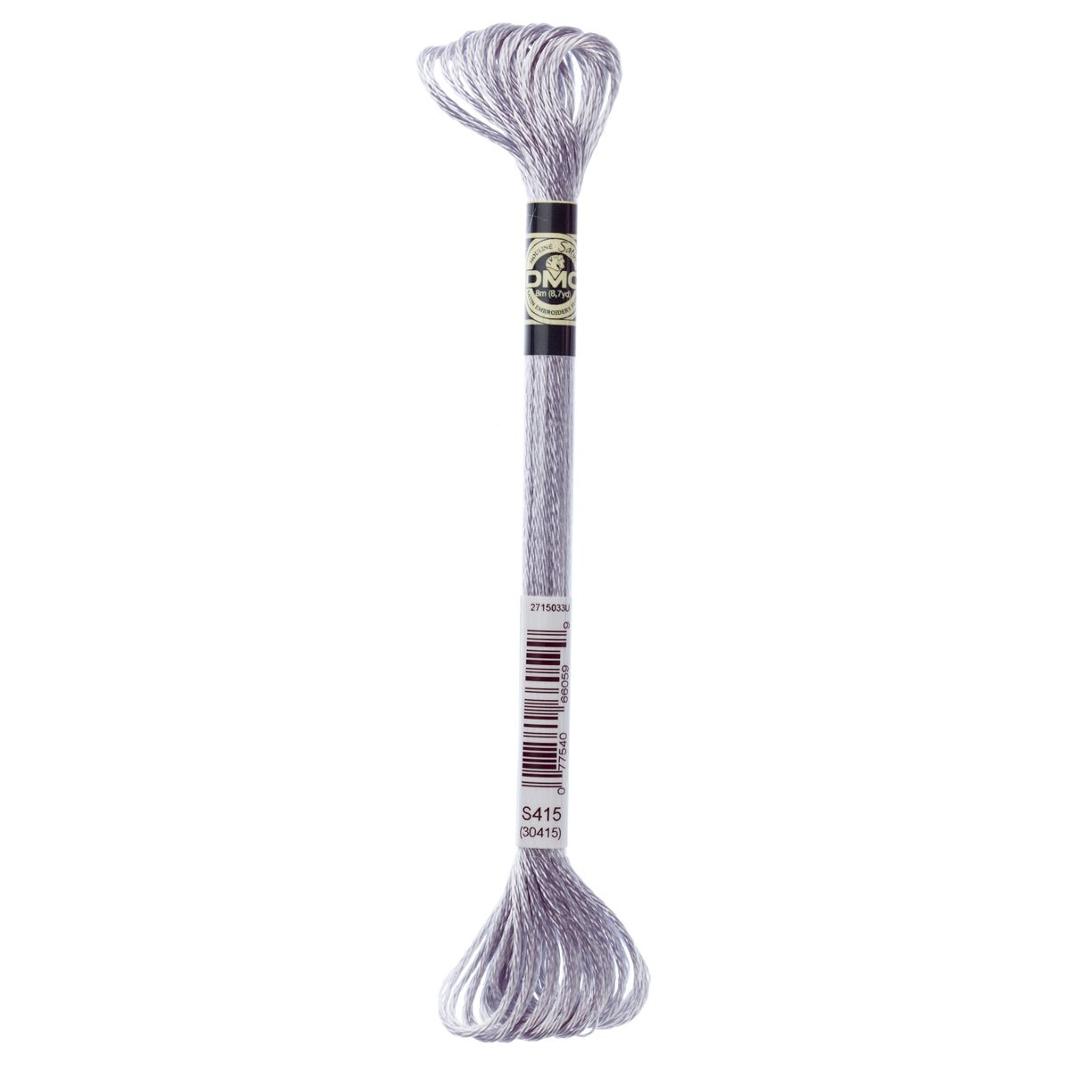 DMC Satin Floss 8.7yd - S415 Pearl Grey - The Merri Artist - merriartist.com