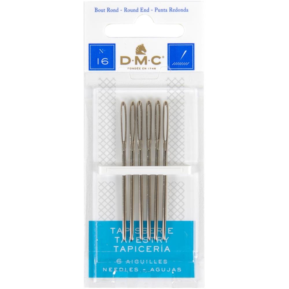 DMC Tapestry Hand Needles - Size 16 - Pack of 6 - The Merri Artist - merriartist.com