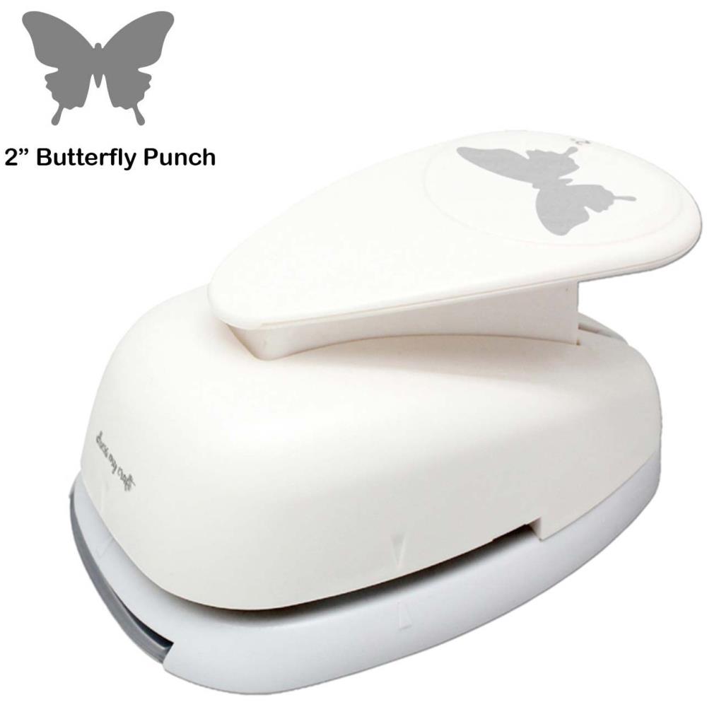 Dress My Craft Paper Punch - 2" Butterfly - The Merri Artist - merriartist.com