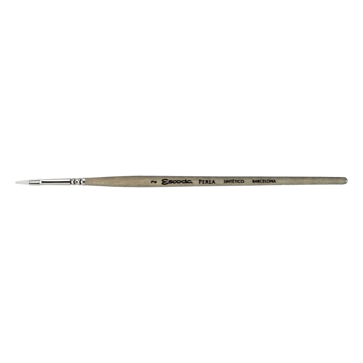 Escoda Perla Toray White Synthetic - Bright 2 - The Merri Artist - merriartist.com