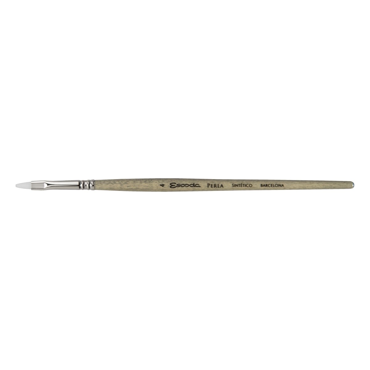 Escoda Perla Toray White Synthetic - Bright 4 - The Merri Artist - merriartist.com