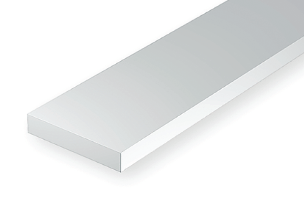 Evergreen Scale Models 8612 - .066" X .135" HO Scale 6X12 Strips (10) - The Merri Artist - merriartist.com
