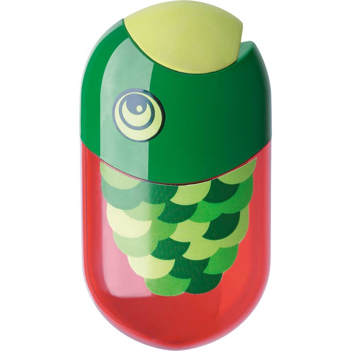 Faber - Castell Fish/Parrot Character Pencil Sharpeners - The Merri Artist - merriartist.com