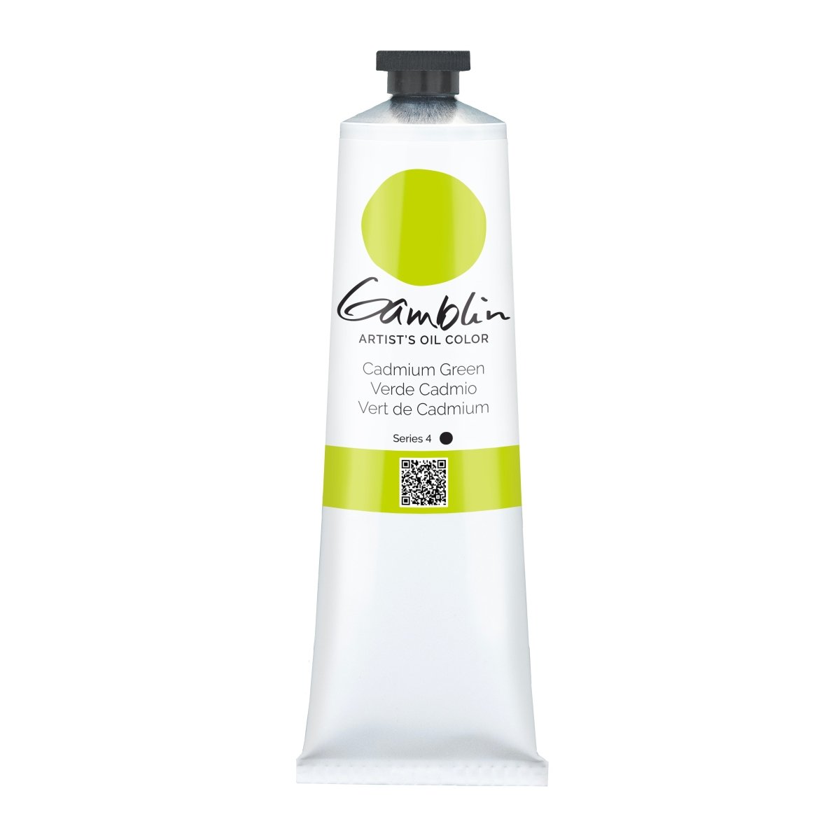 Gamblin Artist's Oil Colors Cadmium Green 150 ml - The Merri Artist - merriartist.com