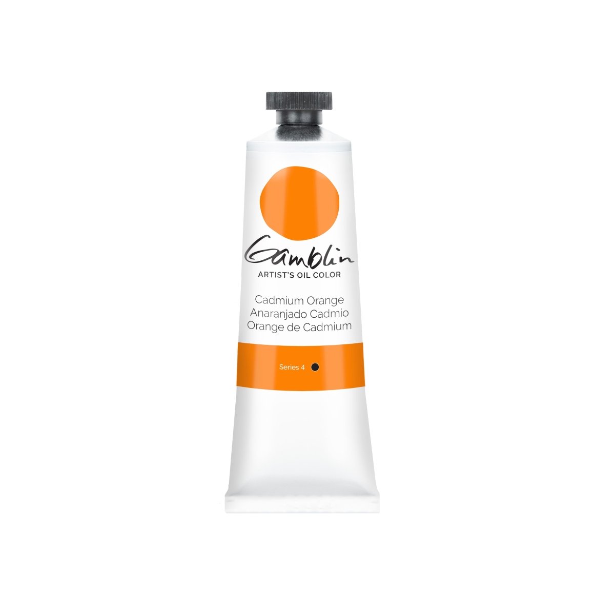 Gamblin Artist's Oil Colors Cadmium Orange 37 ml - The Merri Artist - merriartist.com