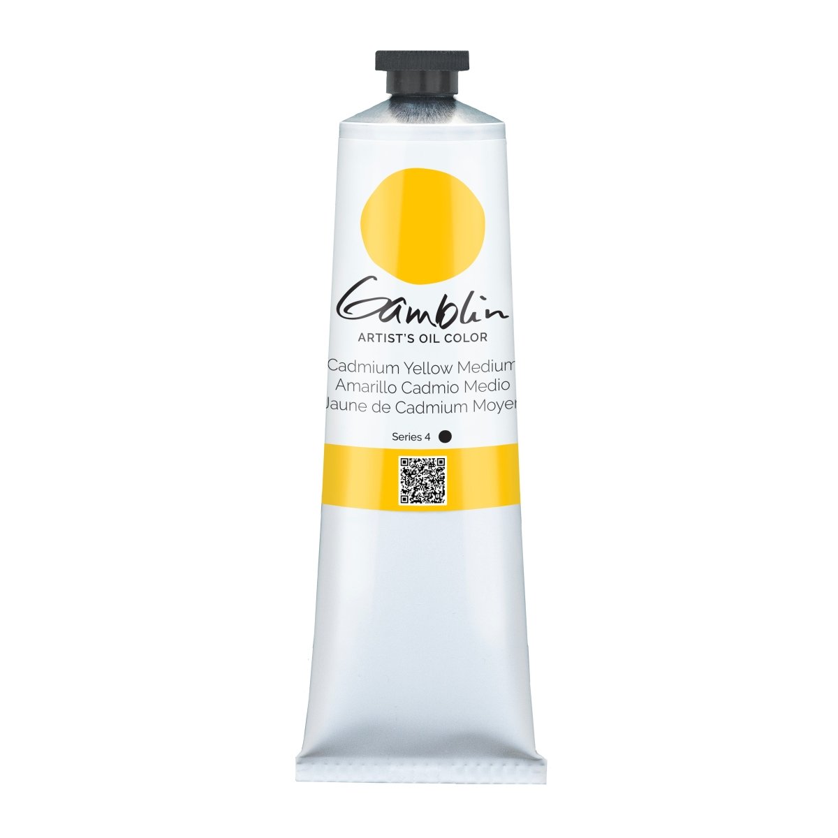 Gamblin Artist's Oil Colors Cadmium Yellow Medium 150 ml - The Merri Artist - merriartist.com