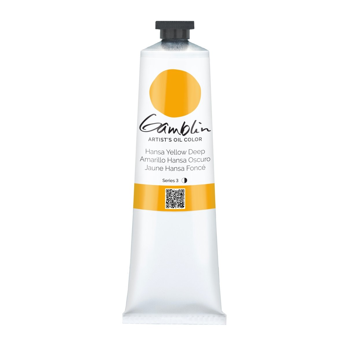 Gamblin Artist's Oil Colors Hansa Yellow Deep 150 ml - The Merri Artist - merriartist.com