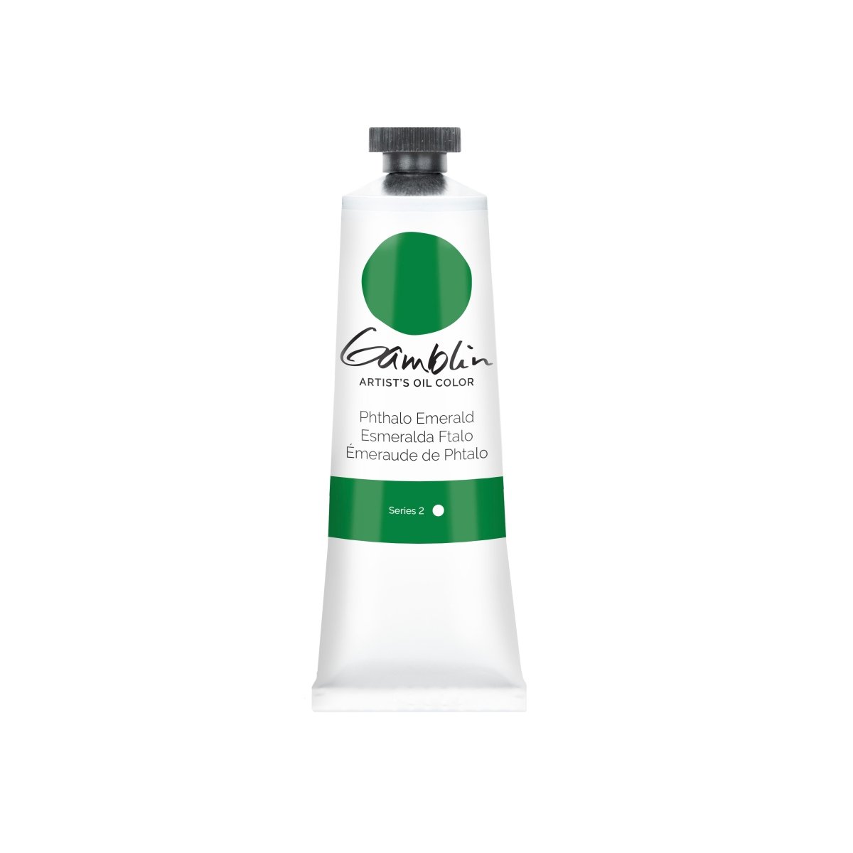 Gamblin Artist's Oil Colors Phthalo Emerald 37 ml - The Merri Artist - merriartist.com