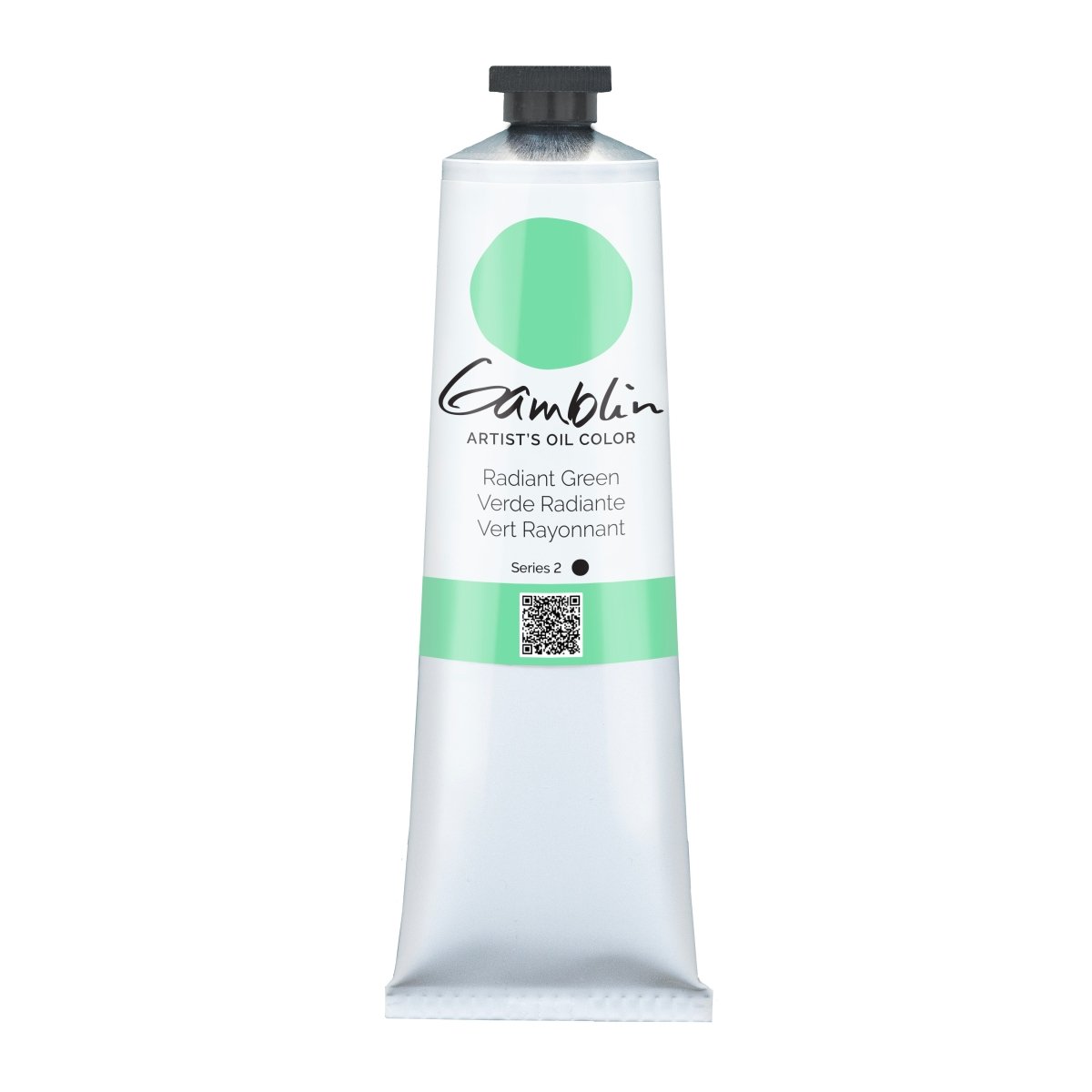 Gamblin Artist's Oil Colors Radiant Green 150 ml - The Merri Artist - merriartist.com