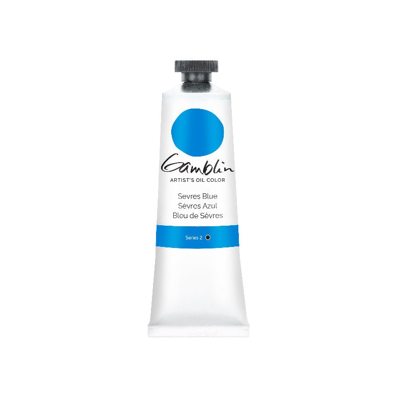 Gamblin Artist's Oil Colors Severes Blue 37 ml - The Merri Artist - merriartist.com