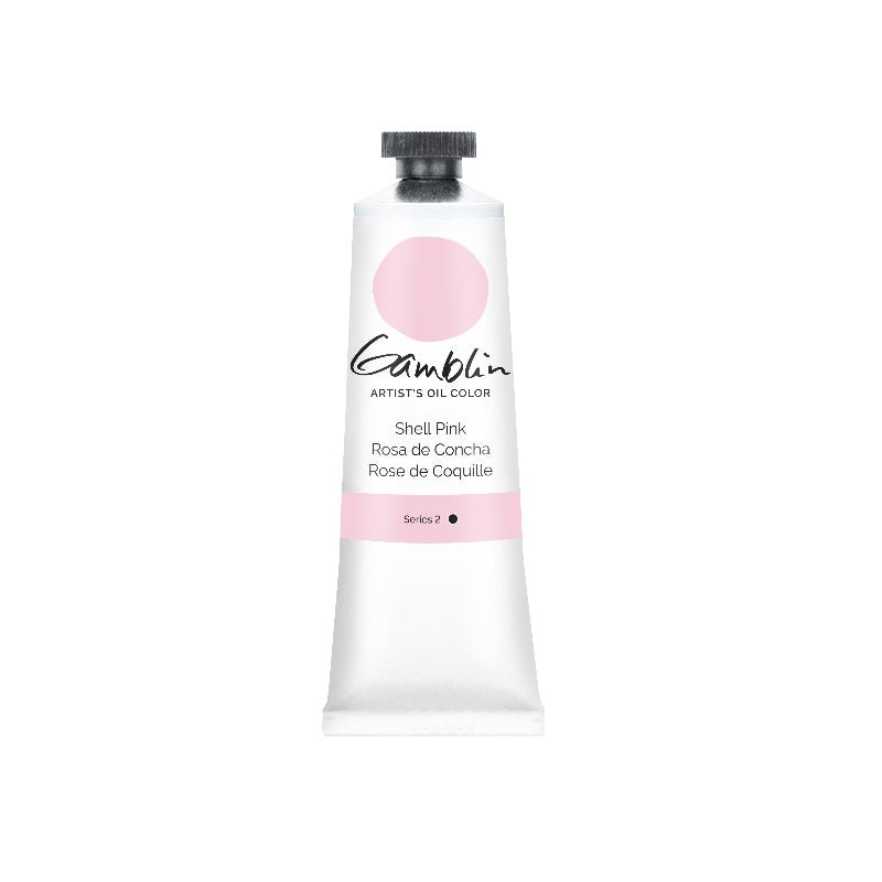 Gamblin Artist's Oil Colors Shell Pink 37 ml - The Merri Artist - merriartist.com