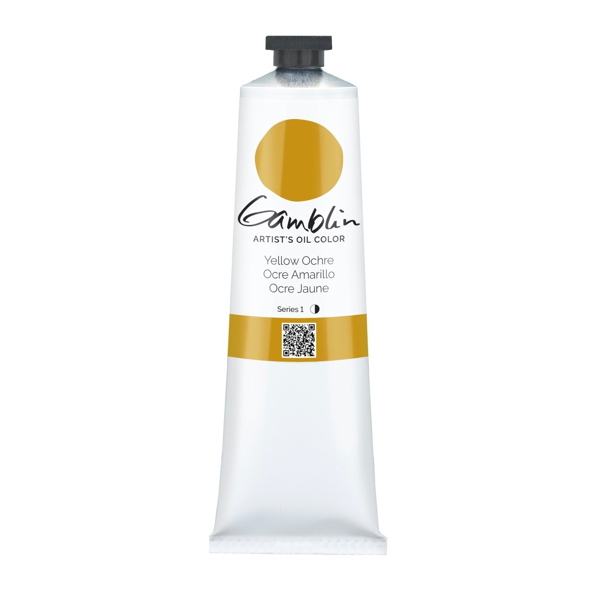 Gamblin Artist's Oil Colors Yellow Ochre 150 ml - The Merri Artist - merriartist.com