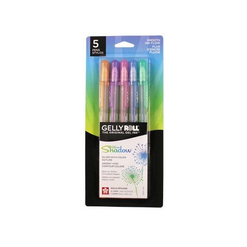 Gelly Roll Silver Shadow - 5 Pack - The Merri Artist - merriartist.com
