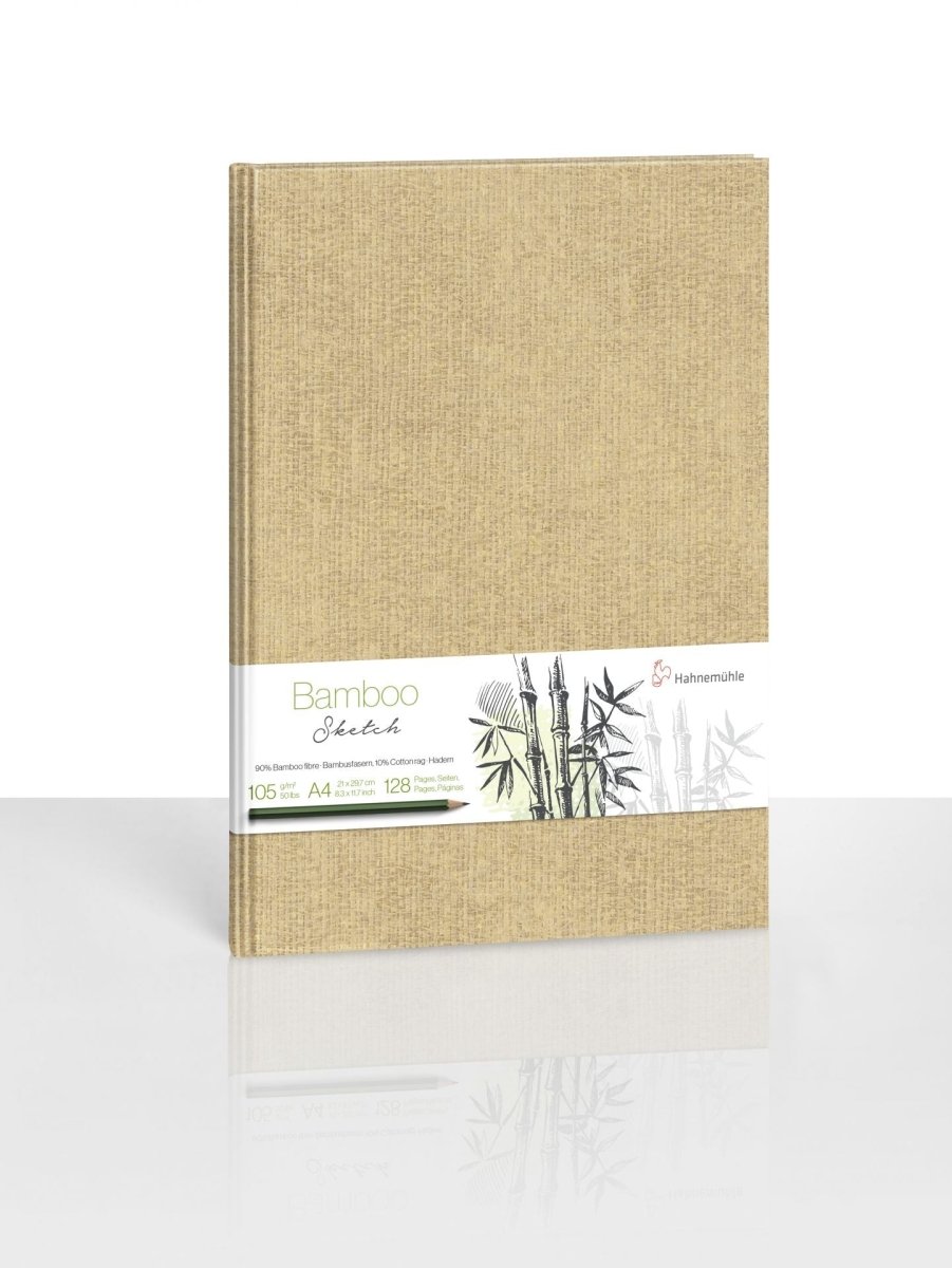 Hahnemuehle Bamboo Sketchbook - 8.3 x 11.7", 128 sheets - The Merri Artist - merriartist.com