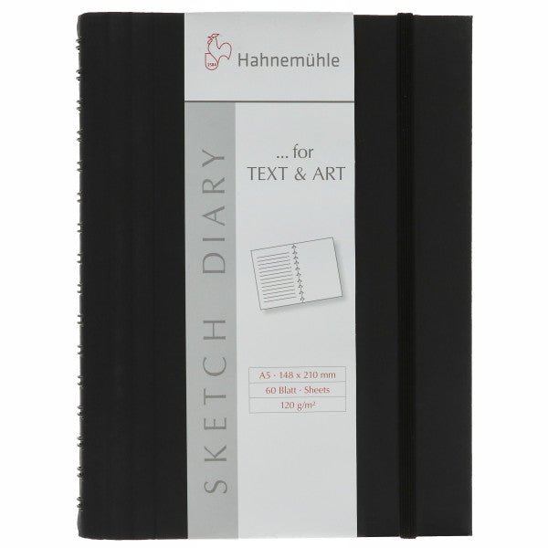 Hahnemuehle Sketch Diary - 8.3" x 5.8" (A5) - The Merri Artist - merriartist.com