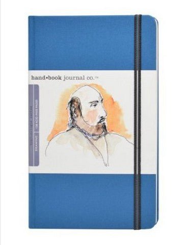 Handbook Travelogue Series Artists Journal 5.5"X8.25" Portrait - Ultramarine Blue - The Merri Artist - merriartist.com