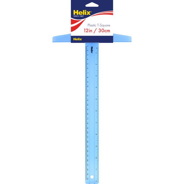 Helix Plastic T - Square 12 inch - The Merri Artist - merriartist.com
