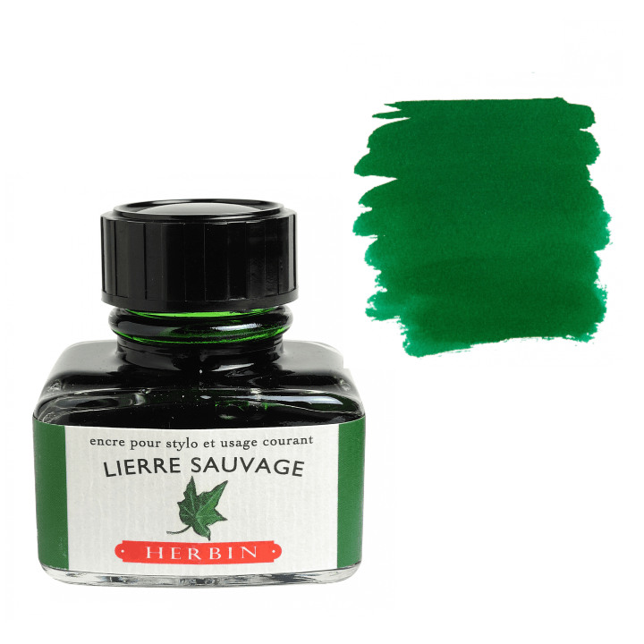 Herbin Fountain Pen Ink 30ml Bottle - Bleu Pervenche (Perriwinkle) - The Merri Artist - merriartist.com