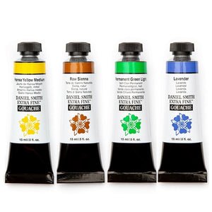 Gouache by Daniel Smith, Holbein and M. Graham - merriartist.com
