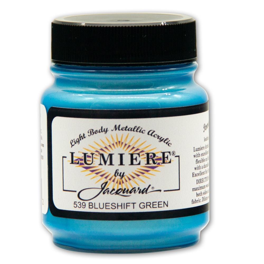 Jacquard Lumiere Colors 2.25 oz Blueshift Green - The Merri Artist - merriartist.com