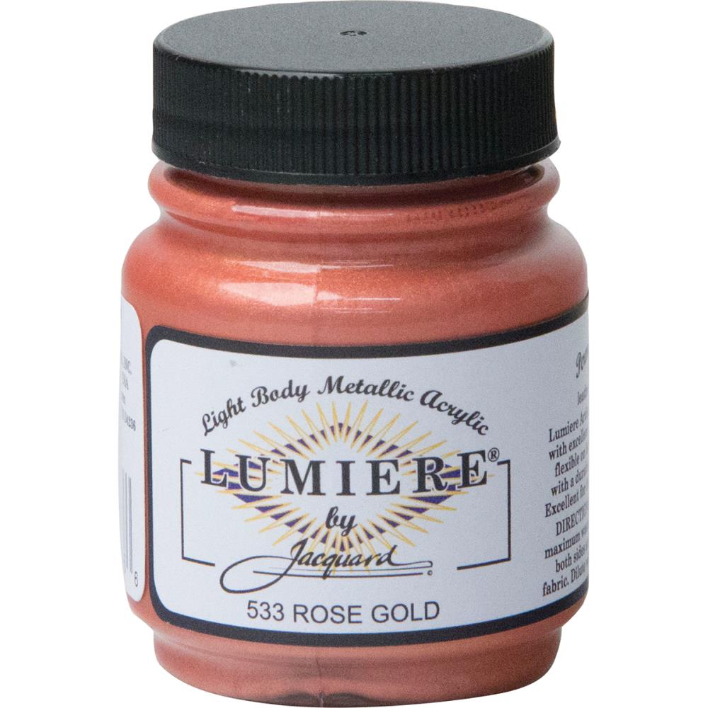 Jacquard Lumiere Colors 2.25 oz Rose Gold - The Merri Artist - merriartist.com