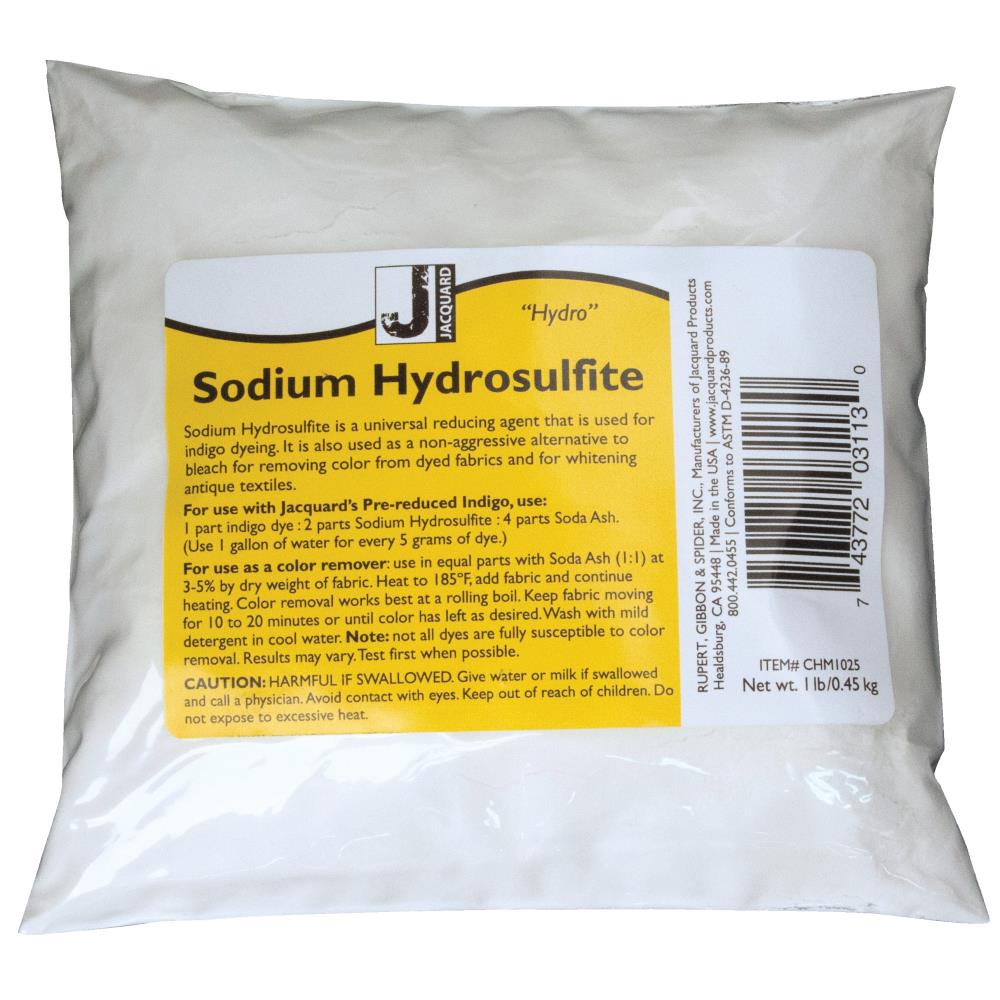 Jacquard Sodium Hydrosulfite - 1 lb. Bag - The Merri Artist - merriartist.com