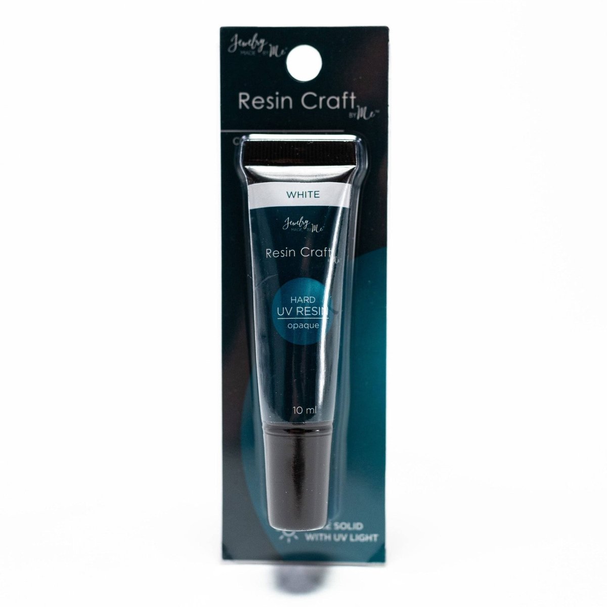 Jewelry Made by Me - White Opaque Colored UV Resin 10ml - The Merri Artist - merriartist.com