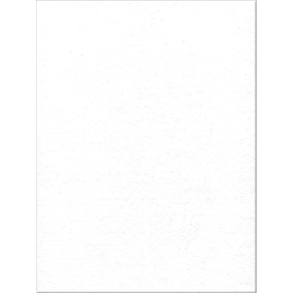 Kunin Eco - Fi Plus Premium Felt Sheet 9"X12" White - The Merri Artist - merriartist.com