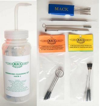 Mack ACK-1 Airbrush Cleaning Kit - The Merri Artist - merriartist.com
