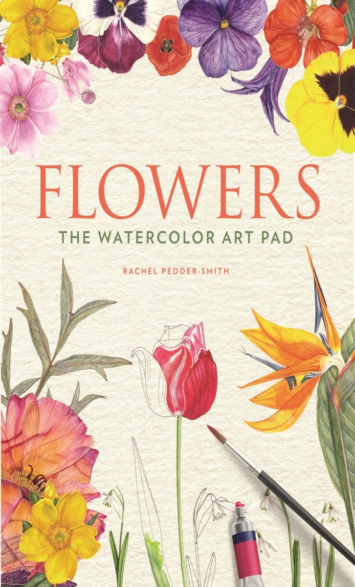Macmillan Publishers - Flowers: The Watercolor Art Pad - The Merri Artist - merriartist.com