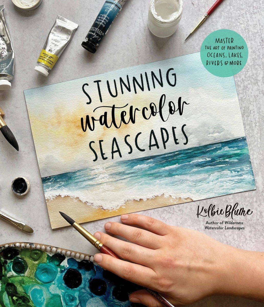 Macmillan Publishers - Mastering Watercolor Seascapes: Oceans, Rivers, Lakes - The Merri Artist - merriartist.com
