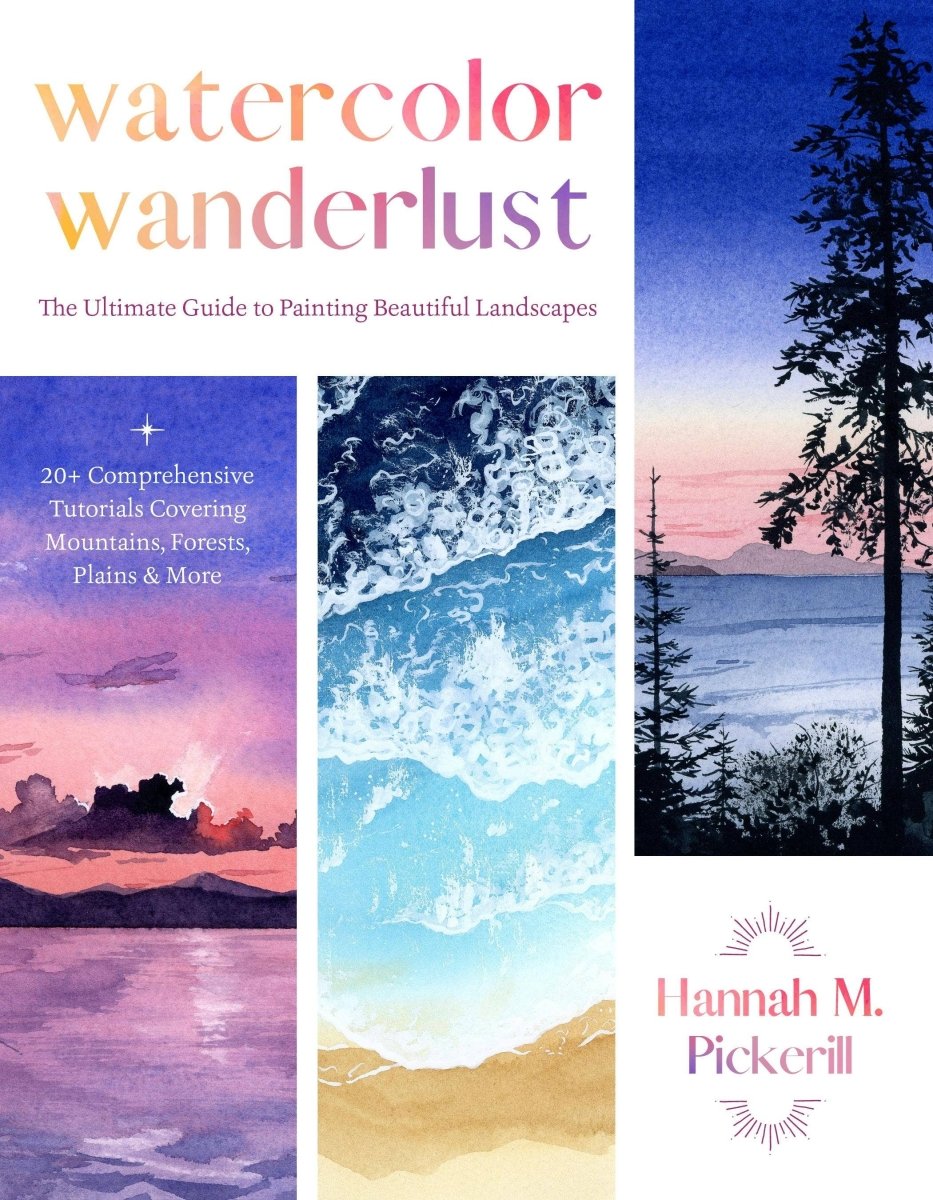 Macmillan Publishers - Watercolor Wanderlust: Ultimate Landscape Painting Guide - The Merri Artist - merriartist.com