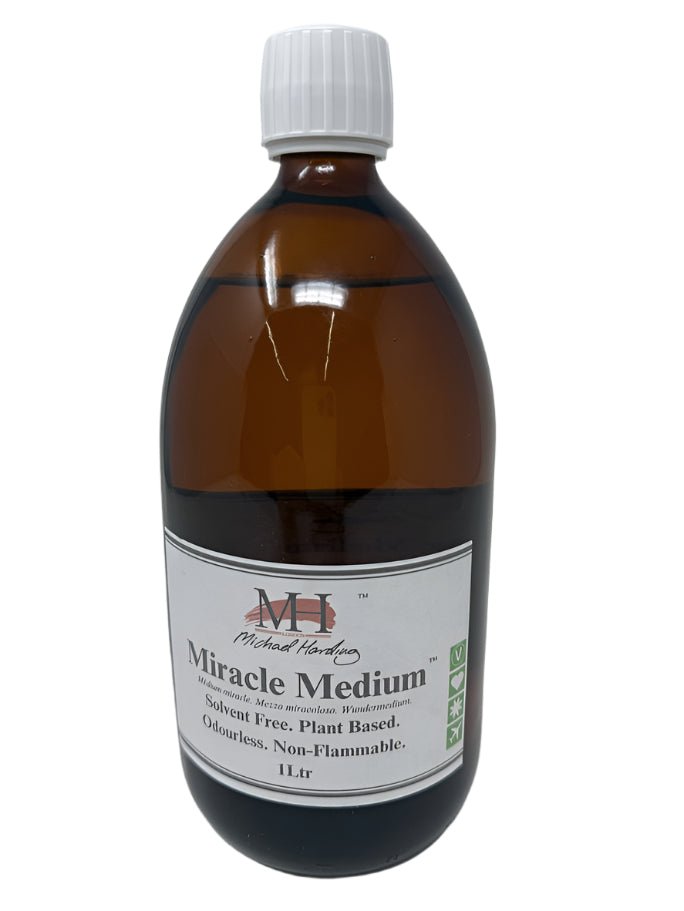 Michael Harding Miracle Medium MM0 - Turpentine Alternative 1 Litre - The Merri Artist - merriartist.com