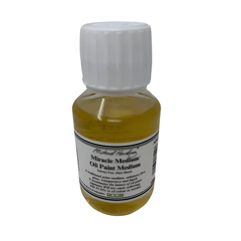 Michael Harding Miracle Medium MM1 - Oil Paint Medium 100ml - The Merri Artist - merriartist.com