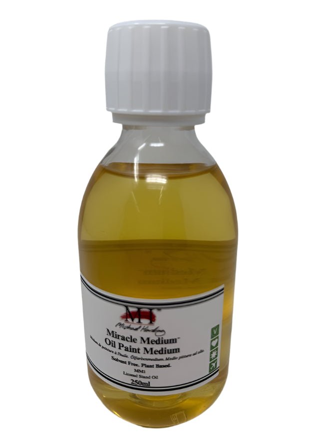 Michael Harding Miracle Medium MM1 - Oil Paint Medium 250ml - The Merri Artist - merriartist.com