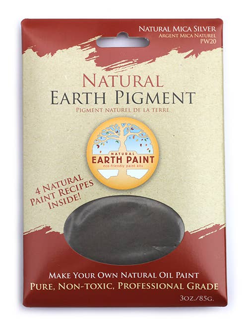 Natural Earth Paint - 3 oz. Earth & Mineral Pigments - Natural Copper Mica - The Merri Artist - merriartist.com