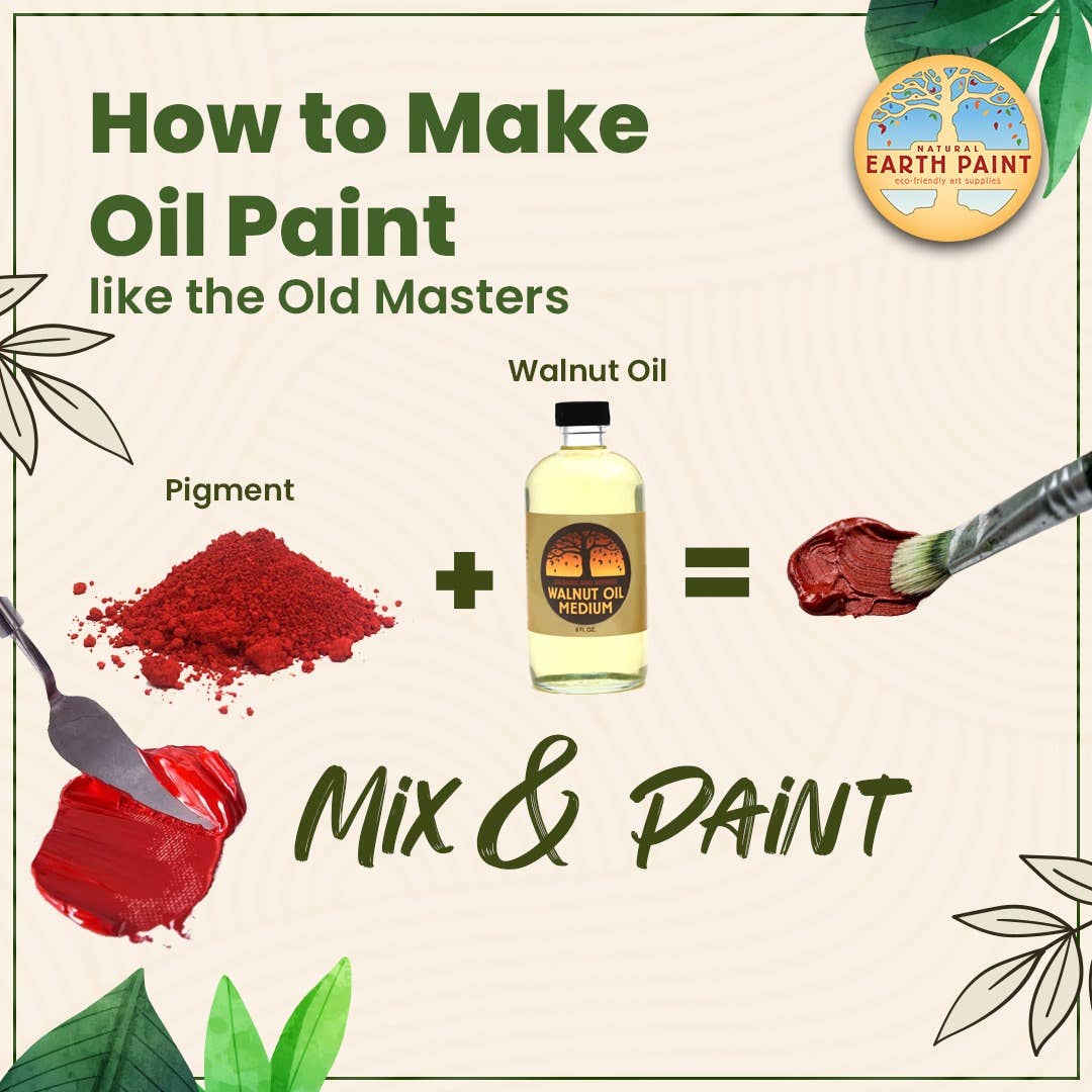 Natural Earth Paint - 3 oz. Earth & Mineral Pigments - Natural Copper Mica - The Merri Artist - merriartist.com