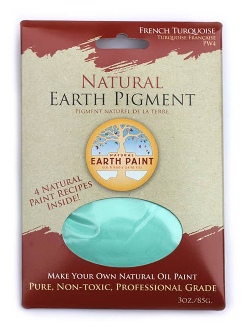 Natural Earth Paint - 3 oz. Earth & Mineral Pigments - Natural Copper Mica - The Merri Artist - merriartist.com
