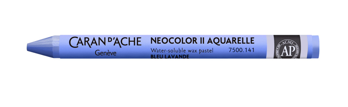 Neocolor II Water - Soluble Wax Pastel - 141 Sky Blue - The Merri Artist - merriartist.com