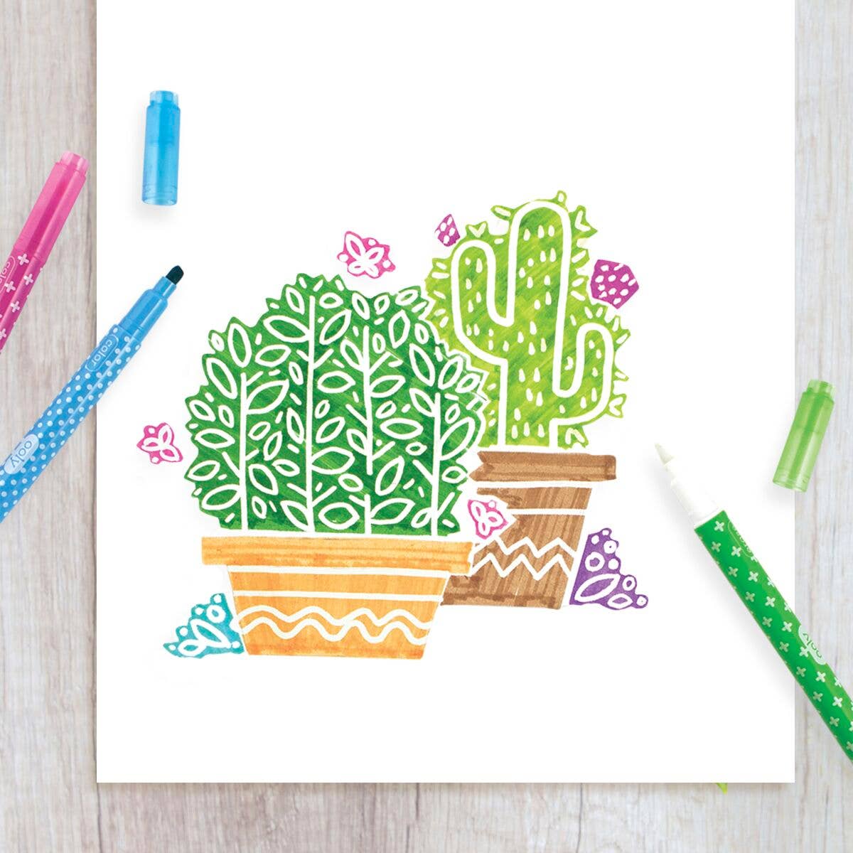 OOLY - Make No Mistake Erasable Markers - The Merri Artist - merriartist.com