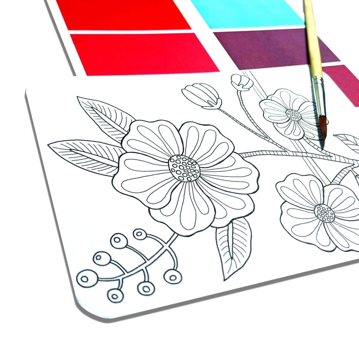 OOLY - Scenic Hues D.I.Y. Watercolor Kit Flowers & Gardens - The Merri Artist - merriartist.com