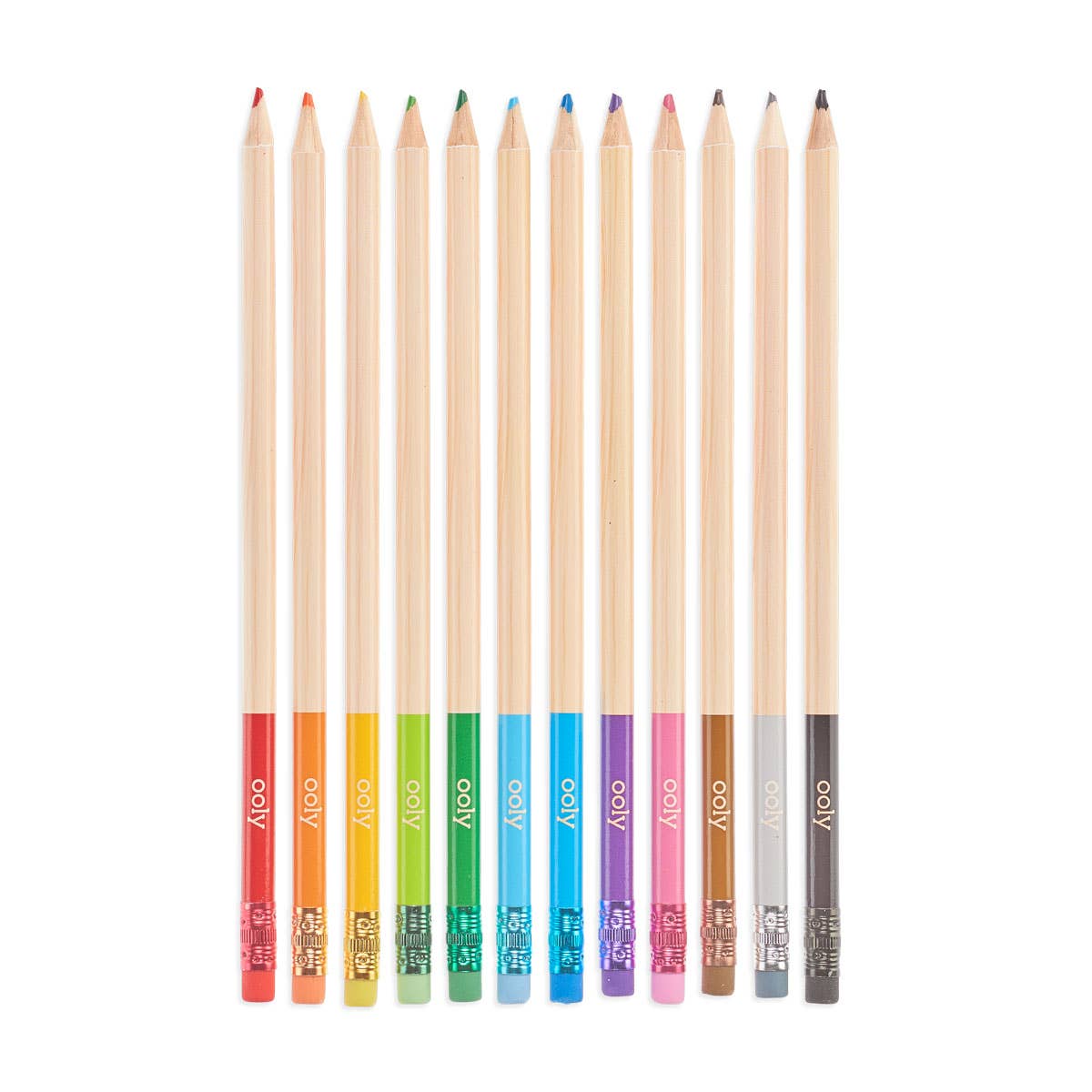 OOLY - Un - Mistake - Ables! Erasable Colored Pencils - The Merri Artist - merriartist.com